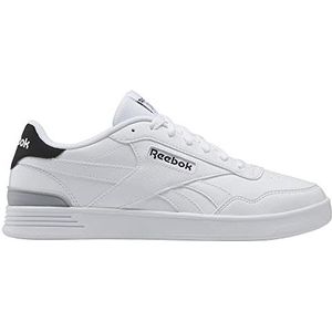 Reebok Unisex Court Advance Clip Sneaker, Ftwwht Cblack Pugry3, 39 EU