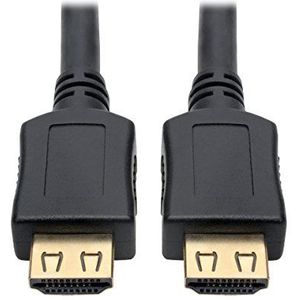 Tripp Lite High-Speed HDMI-kabel met grijpconnectoren 4K M/M zwart 4,9 m 16' (P568-016-BK-GRP)