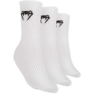 Venum Unisex Classic 3-delige set wit/zwart maat 40-42 sokken
