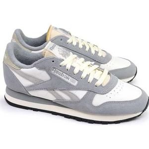 Reebok Classic Leather uniseks-volwassene Sneaker ,CHALK/GREY 3/MOONSTONE ,36 EU