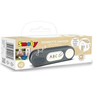 Smoby - Elektronische bel – accessoires voor thuis Smoby – buiten – vanaf 2 jaar – grijs – 810917
