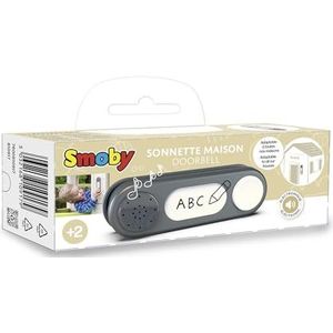 Smoby - Elektronische bel – accessoires voor thuis Smoby – buiten – vanaf 2 jaar – grijs – 810917