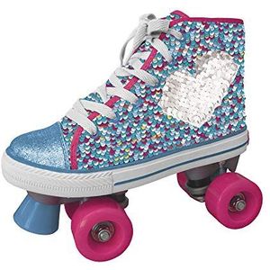 Disney Frozen II Rolschaatsen met draaibare pailletten voor meisjes, meerkleurig, 33-34