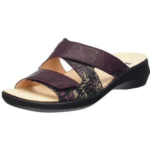 Think! Camilla sandalen voor dames, duurzaam uitneembaar voetbed, 2000 Taupe Combi, 38 EU