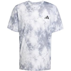 adidas - Train Essentials All Over Print T-shirt - Kleur - Materiaal
