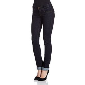Cross jeans dames scarlet jeans, blauw (ronsed), 32W x 32L
