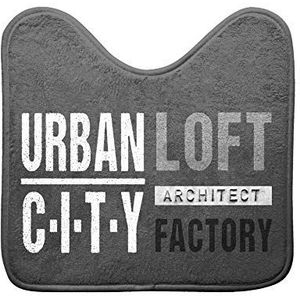 Soft d'Interieur Urban Loft WC-mat, meerkleurig, 45 x 45 cm