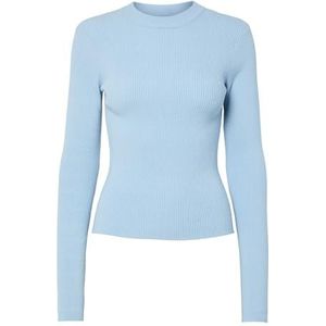 PIECES Trui  lichtblauw