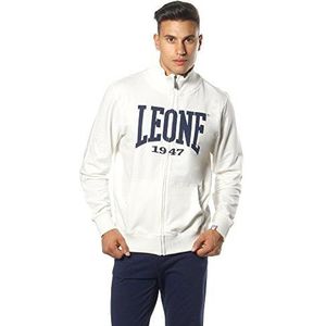 Leone 1947 Apparel Never Out Stock, sweatshirt met ritssluiting voor heren