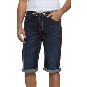 JP 1880 Flexnamic bermuda voor heren, Denim Blauw, 46W x 34L