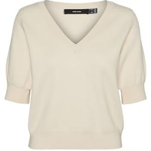 VMGOLD 2/4 V-hals pullover GA, berk, M