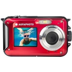 Agfa WP8000RD fotocamera WP8000, waterdicht, 24 MP, rood