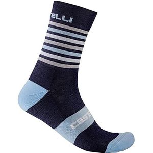 Castelli Gdura 15 sokken, Savile Blue/Dusk Blue, XXL heren
