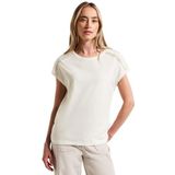 Bikini - Effen - Jersey - Kwartmouw - Ronde Hals - Normale Pasvorm