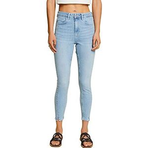ESPRIT Collection Skinny jeans in cropped-lengte, Blue Light Washed., 26W