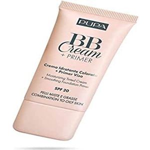 Pupa Bb Cream + Primer gemengde huid en vette huid - Nude - 30 g