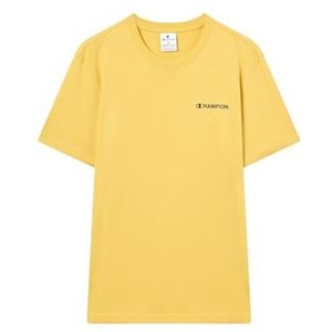 Champion Legacy Men, grafisch T-shirt met ronde hals, S, geel, Geel, S