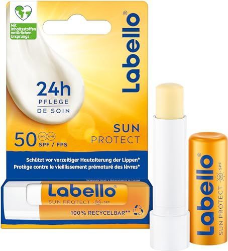 Labello - Sun Protect - Lippenbalsem - SPF 50 - Sheaboter - 4,8 g
