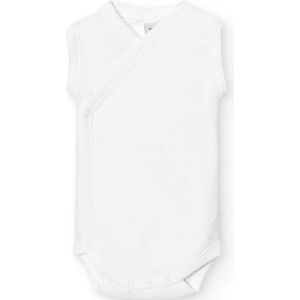 BABIDU Babybody met bandjes van 100% bamboe, babybody voor pasgeborenen en vroeggeborenen, zachte en ademende hypoallergene stof, mouwloze uniseks kleding voor jongens en meisjes