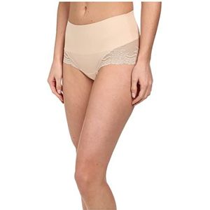 Spanx Undie-tectableace hi-hipster tailleslip voor dames, Beige (Soft Nude 0), S