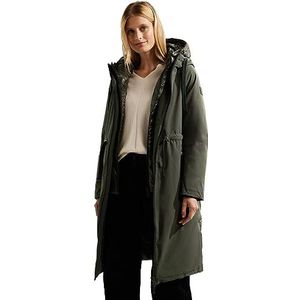 Cecil Dames B100850 Parka Olive Crop, XXL, Olive Crop, XXL