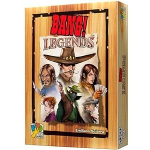 dV Giochi | Bang! Legends | Uitbreiding | Kaartspel voor grote groepen vrienden | Vanaf 8 jaar | 4 tot 7 spelers | 40 minuten per spel | Duits