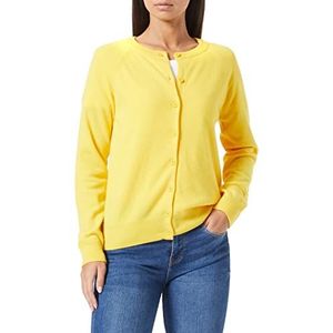 United Colors of Benetton Coreana shirt M/L 1035E5600 Cardigan, Fresia geel 1M2, S voor dames
