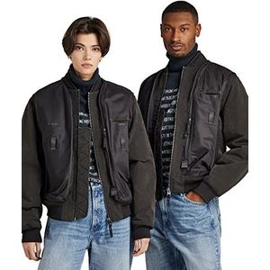 G-STAR RAW Heren Unisex Lifevest Bomberjacke Jassen, Zwart (dk zwart D21946-C408-6484), XL