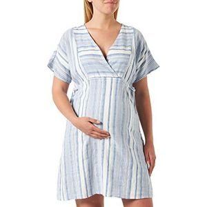 Noppies Damesjurk Delhi korte mouwen jurk, Jet Stream - P638, 36