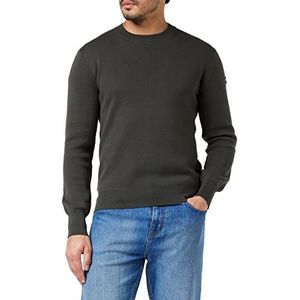 Schott NYC Trui/sweater voor heren, donkerkaki, S
