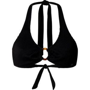 Pepe Jeans Dames TEXTURED HA TOP Top, zwart (zwart), S, zwart., S