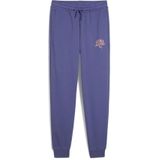 PUMA - Sweatpants - Grafisch - Zwart - French Terry - Gerecycled Katoen
