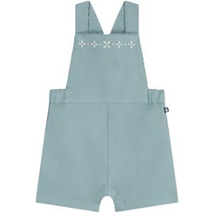 Petit Bateau Korte overalls voor meisjes, Groen, 24 Maanden