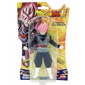 Bizak Monsterflex Dragon Ball figuur Goku Black Super rekbaar en elastisch, 25 cm, 12 verzamelfiguren, voor volwassenen fanverzamelaars en kinderen vanaf 4 jaar (64390230)