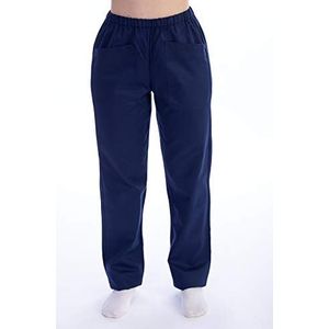 GiMa 21531 broek, katoen/polyester, uniseks, maat XS, blauw