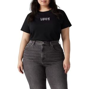 Levi's - LV T-Shirt PL PERFECT TEE - T-shirt - Zwart - Korte Mouwen