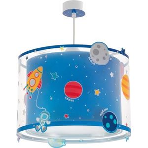 Dalber Kinder hanglamp plafondlamp kinderkamer kinderlamp Planets Planeten Zonnestelsel blauw