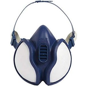 3M 4251 adembeschermingsmasker 4251C1 – gebruiksklaar halfmasker met beschermingsniveau A1P2 voor verfspuit- & machineslijpwerkzaamheden – 1 x 3M masker met geïntegreerd filter