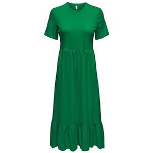 ONLMAY Life S/S Peplum Calf Dressbox JRS, Green Bee, S