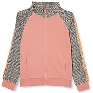 Koko Noko Vest voor meisjes, Dusty roze + grijs, 3 Maanden