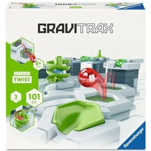 Ravensburger - Gravitrax - Startset Twist - 101 Stuks - Knikkerbaan - Creatief Constructiespel