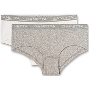 Sanetta Meisjes 347489 ondergoed, Light Truffle Mel, 128