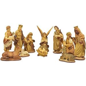 Unbekannt Riffelmacher kerststalfiguren, meerkleurig, 7-9 cm