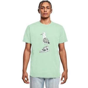 Mister Tee T-shirt voor heren, 100% katoen, neo mint, S, Neo Mint, S
