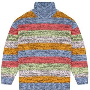 Wrangler Dames Rainbow Knit Sweater, Chalk PINK, X-Large