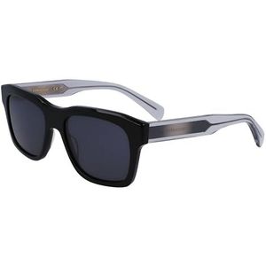 Salvatore Ferragamo Unisex SF1087SN zonnebril, 013 zwart/grijs, 56, 013 zwart/grijs, 56