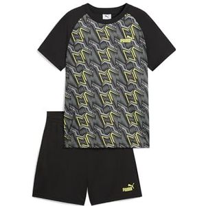 TAD ESS Poly AOP T-shirt en shorts Set B