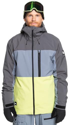 Quiksilver - Sycamore Jk - Herenjas - Donkere Schaduw - Volledig Waterdicht
