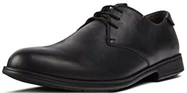 Camper - Mil - Leren Veterschoenen - Zwart