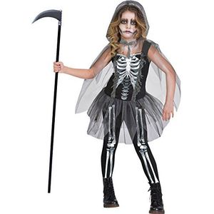amscan 9903437 Grim Reaper skelet kostuum-leeftijd 14-16 jaar-1 pc